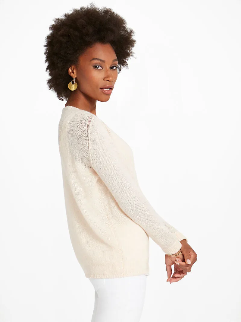 Keep It Light Sweater in Creamsicle