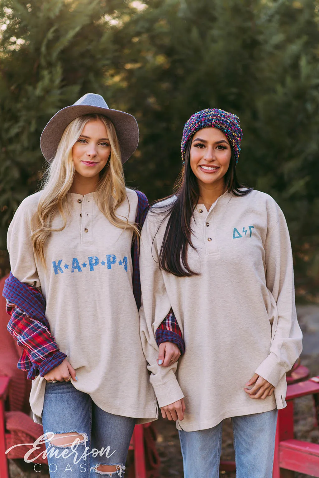 KKG Oatmeal Thermal Henley