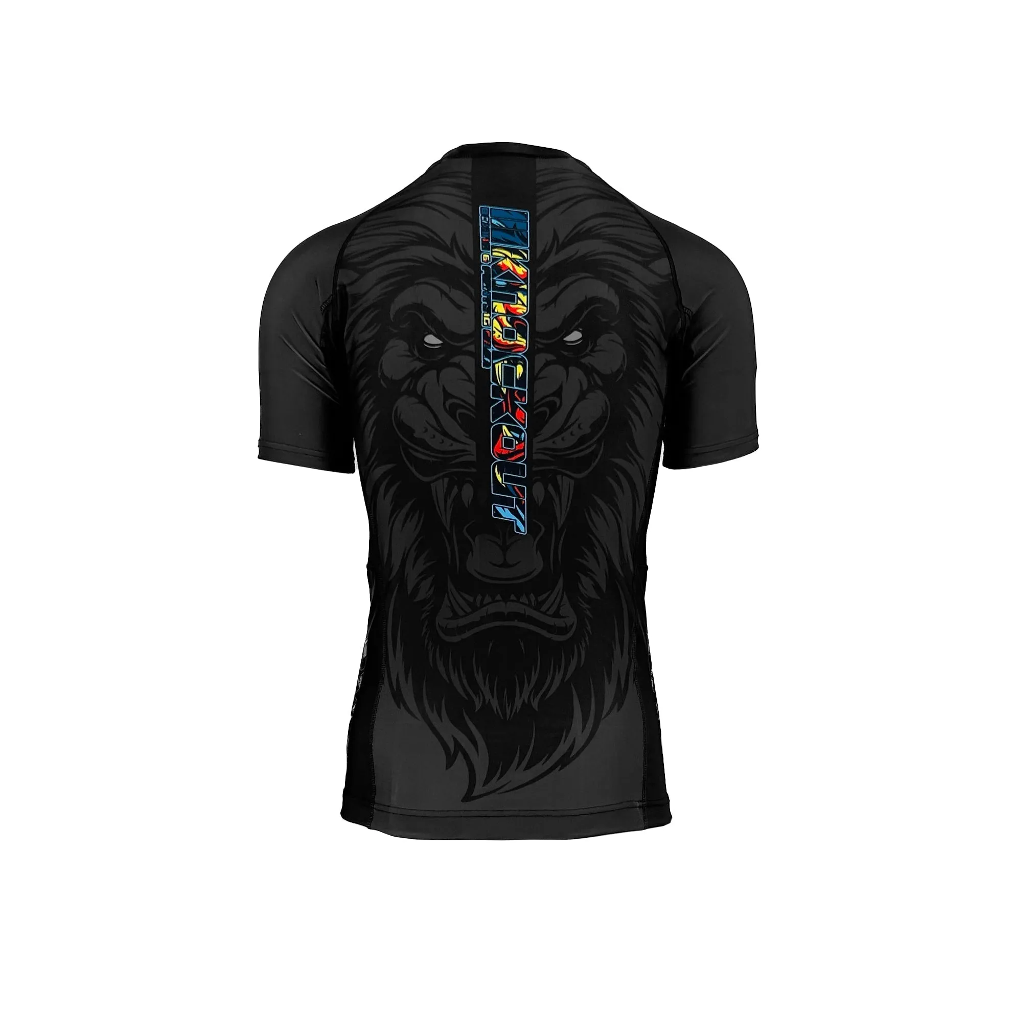 Knockout Lion Rashguard - Short Sleeve