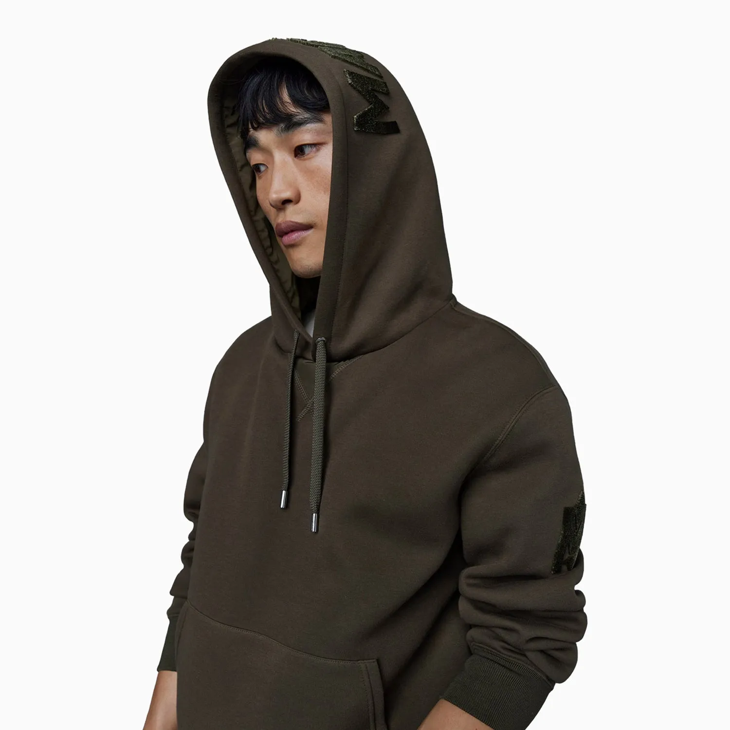 KRYS Pull Over Hoodie With Velvet Embroidery