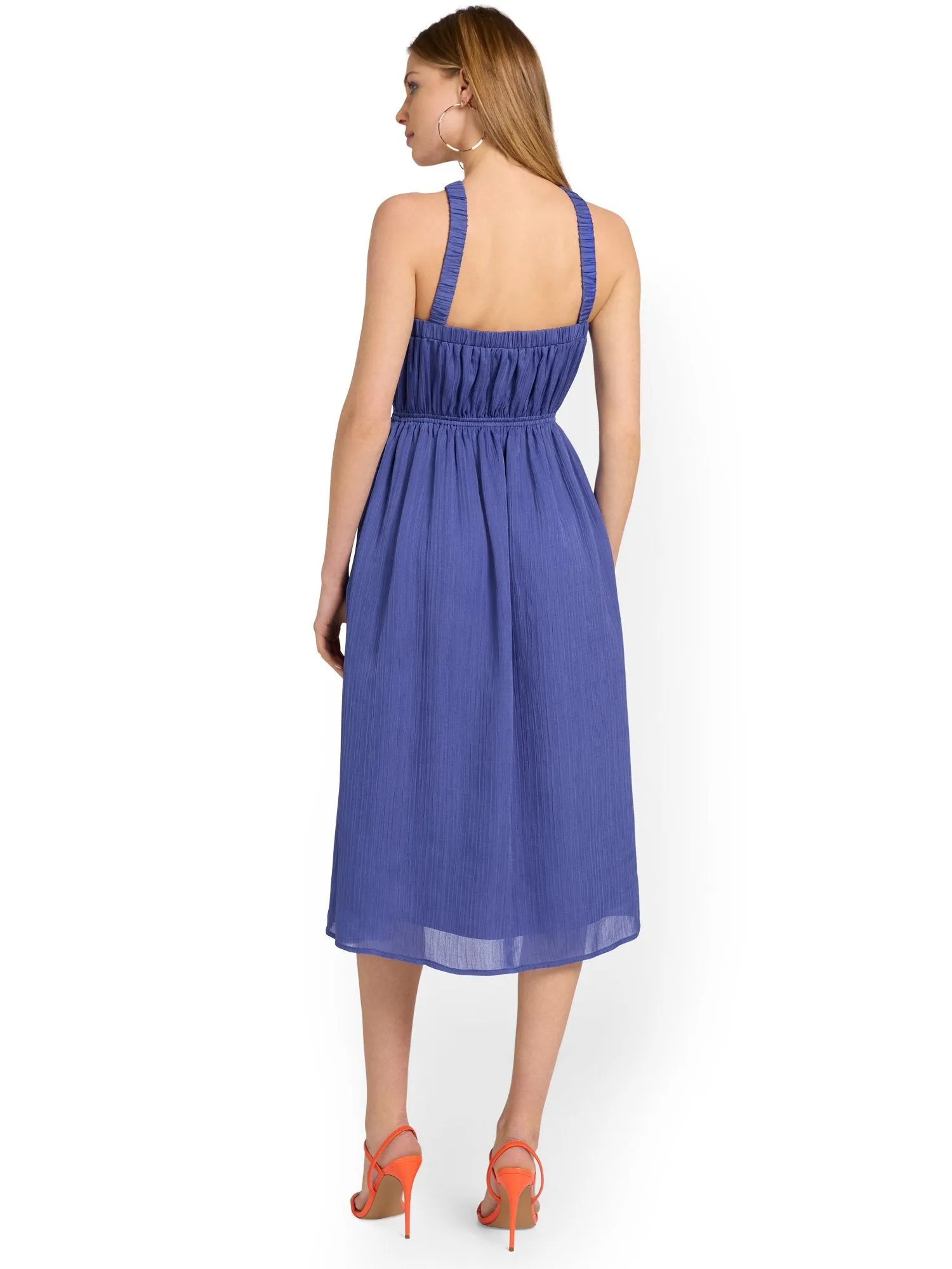 Lena Halterneck Cut-Out Waist Dress - Brands We Love