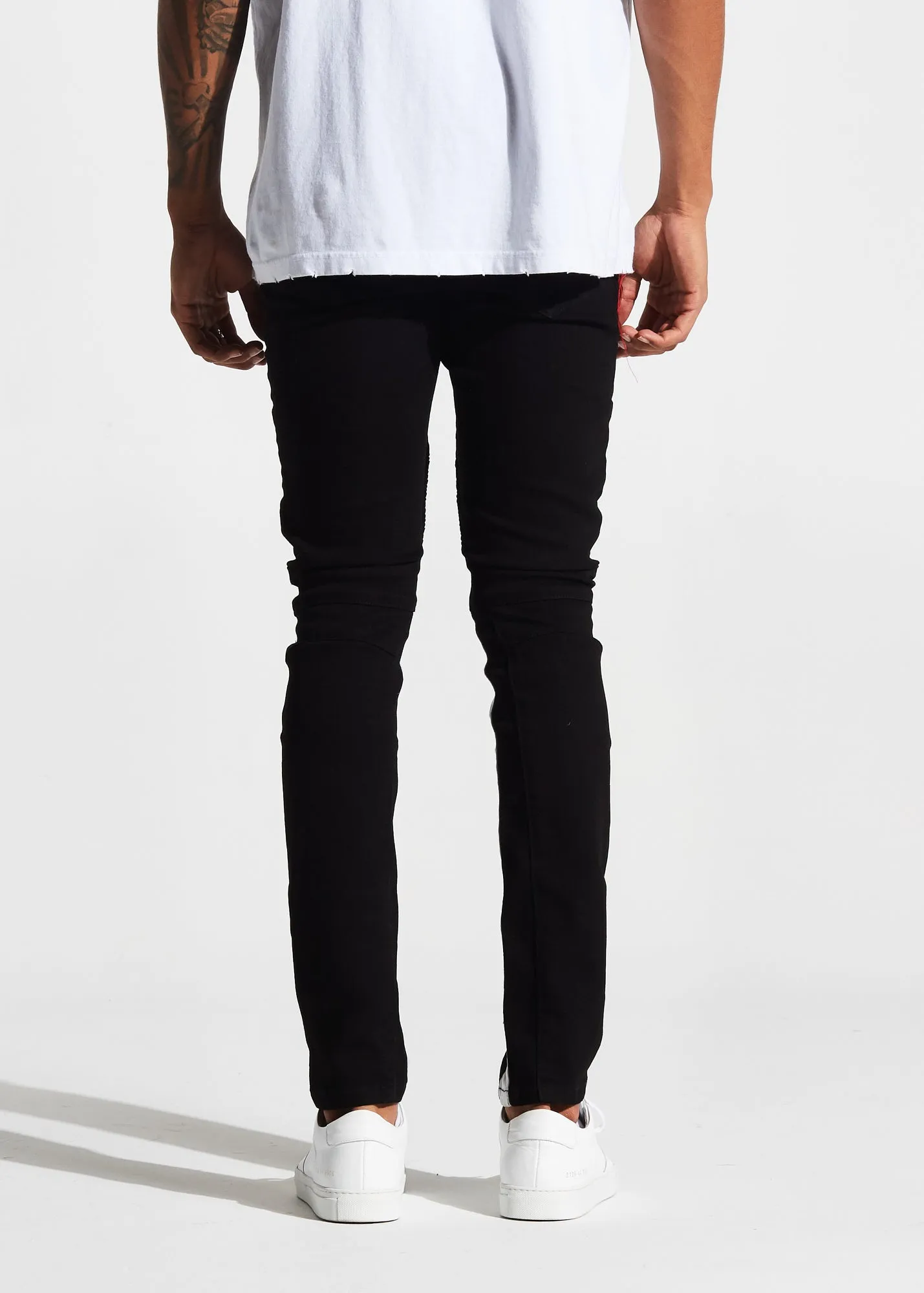 Leonard Biker Denim (Black)