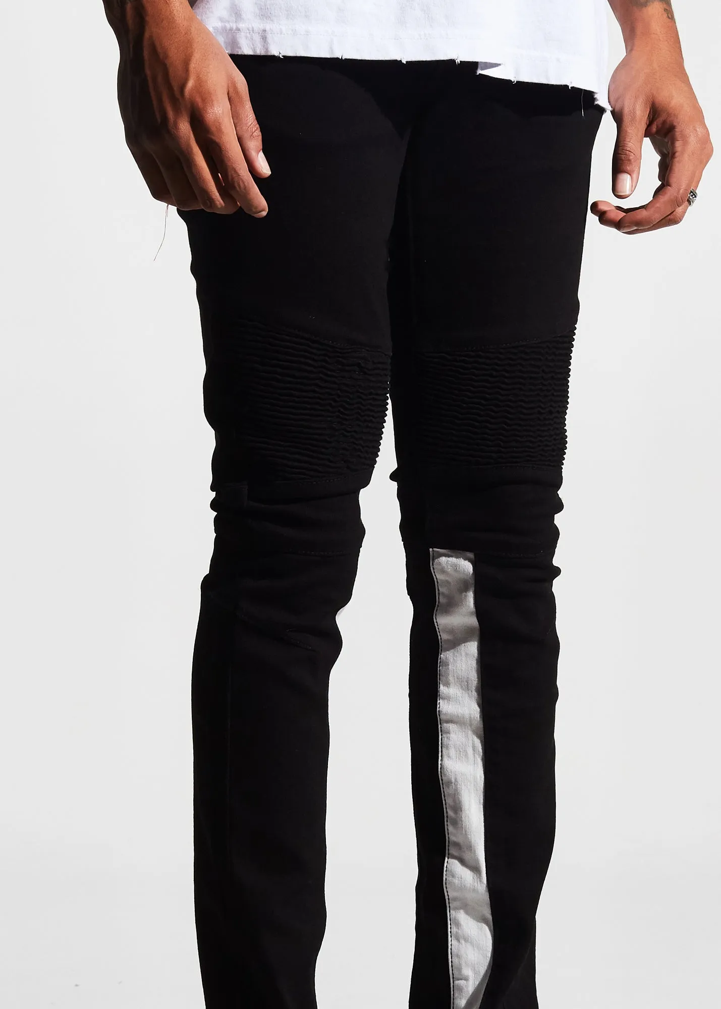 Leonard Biker Denim (Black)