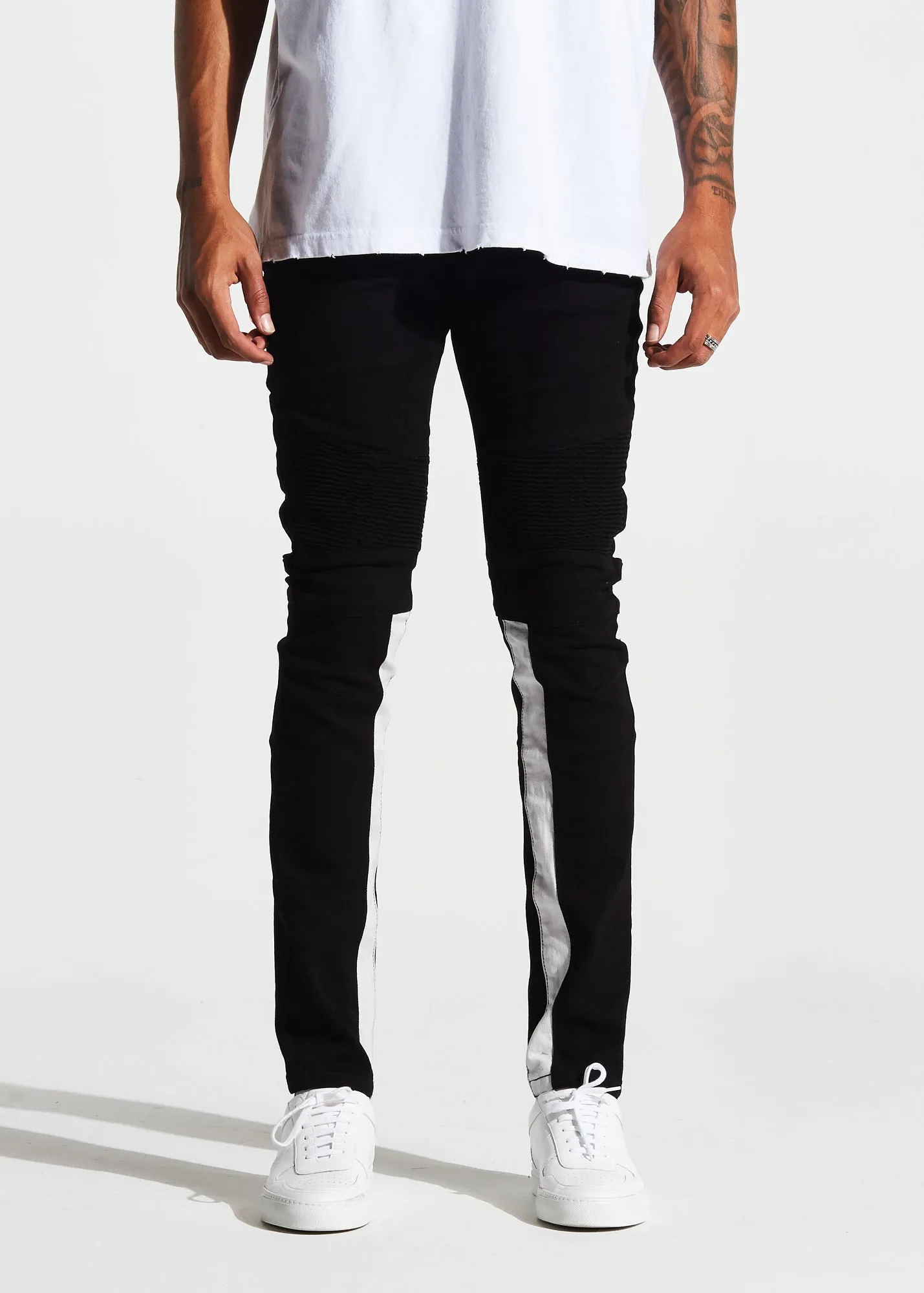 Leonard Biker Denim (Black)