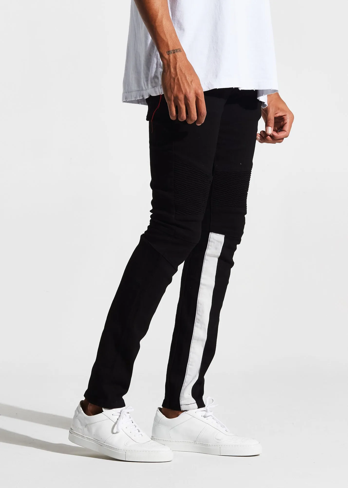 Leonard Biker Denim (Black)