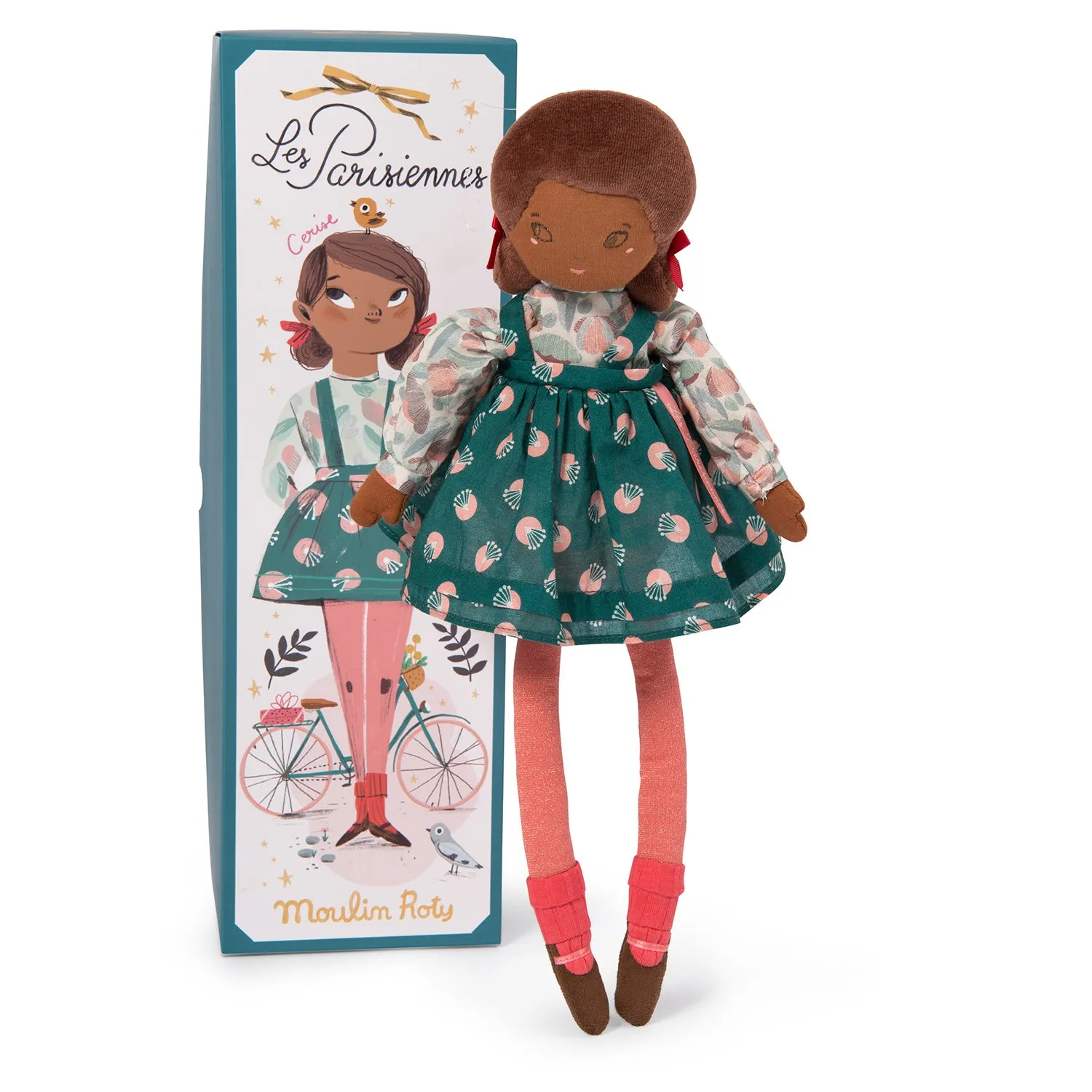 Les Parisiennes soft dolls - Mademoiselle Cerise