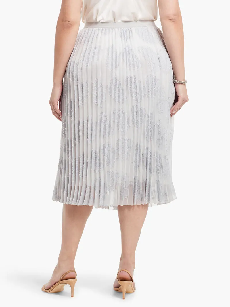 Light As A Feather Skirt in Pale Smoke