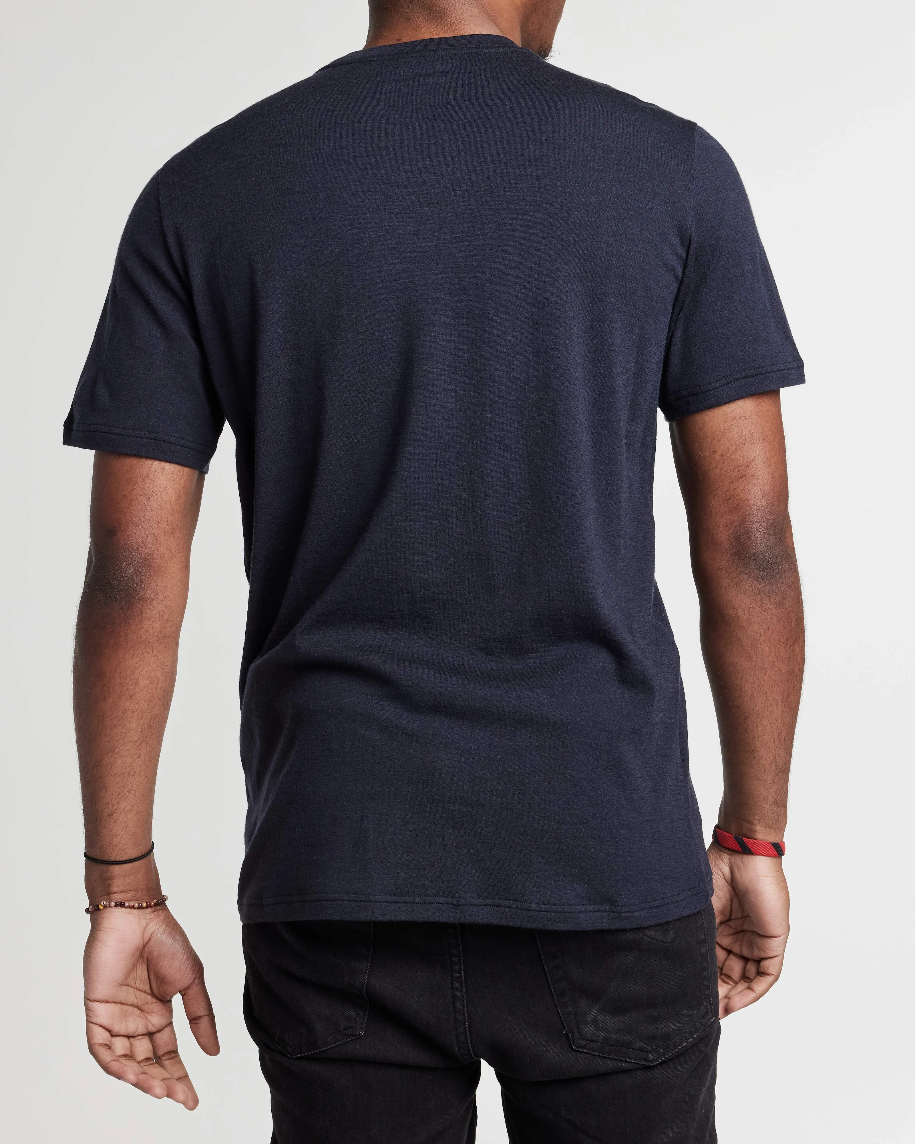 Lightweight Nuyarn Merino Pocket T