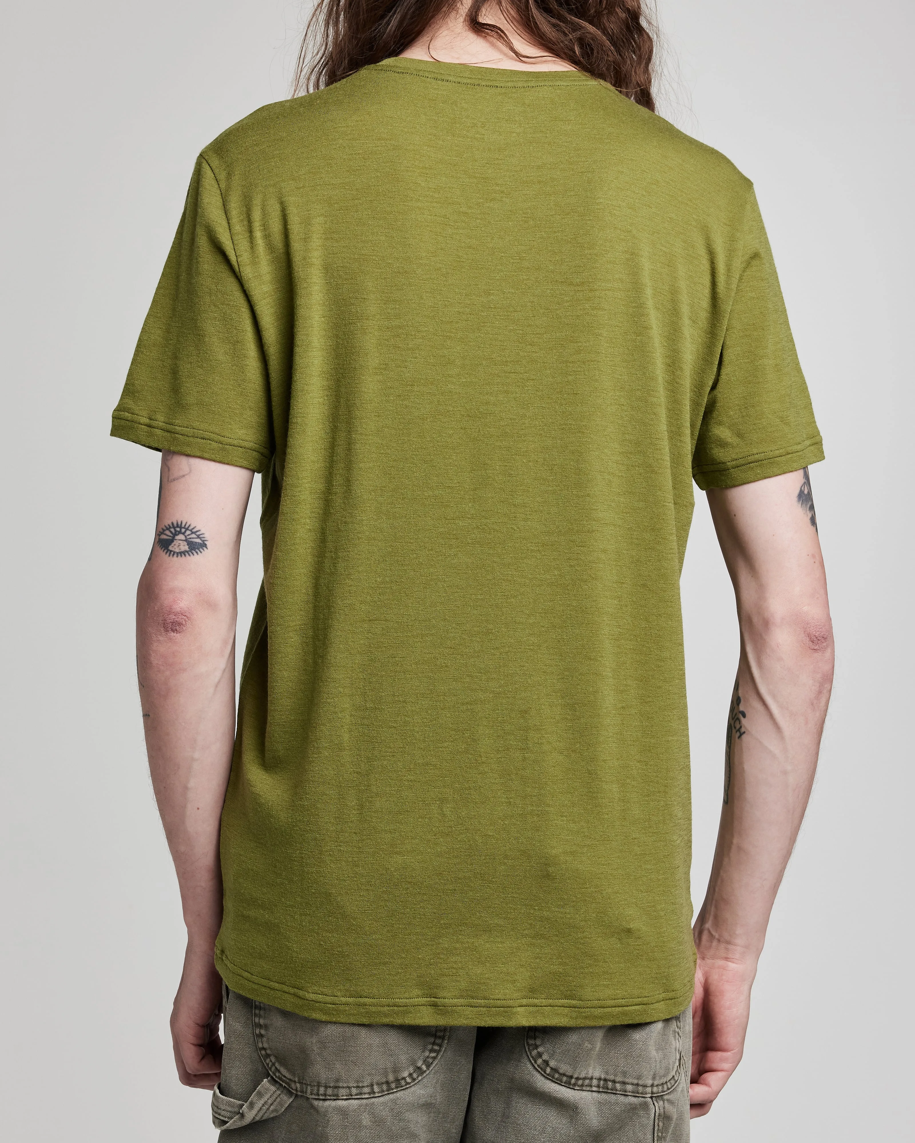 Lightweight Nuyarn Merino Pocket T