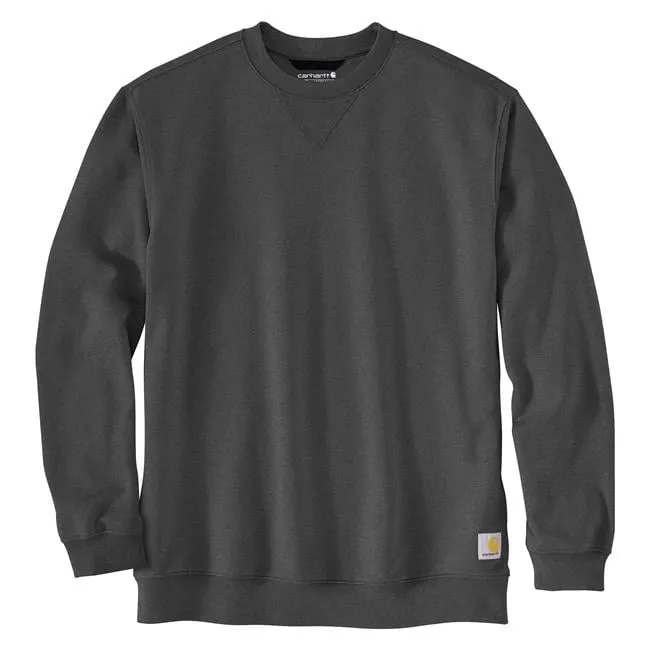 Loose Fit Midweight Crewneck Sweatshirt Charcoal