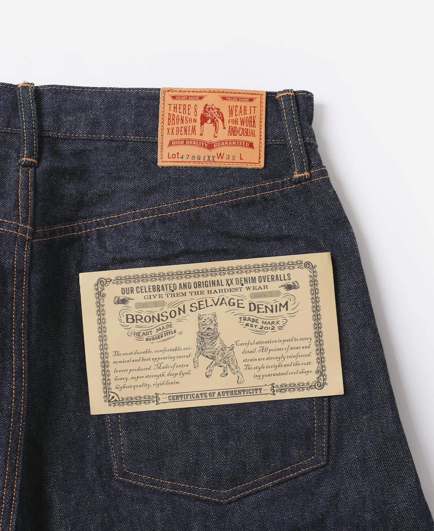 Lot 47801XX 1947 Selvedge Denim Jeans