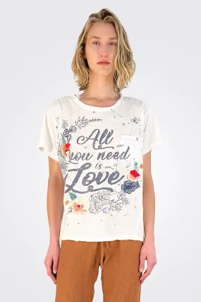 Love Tee - White