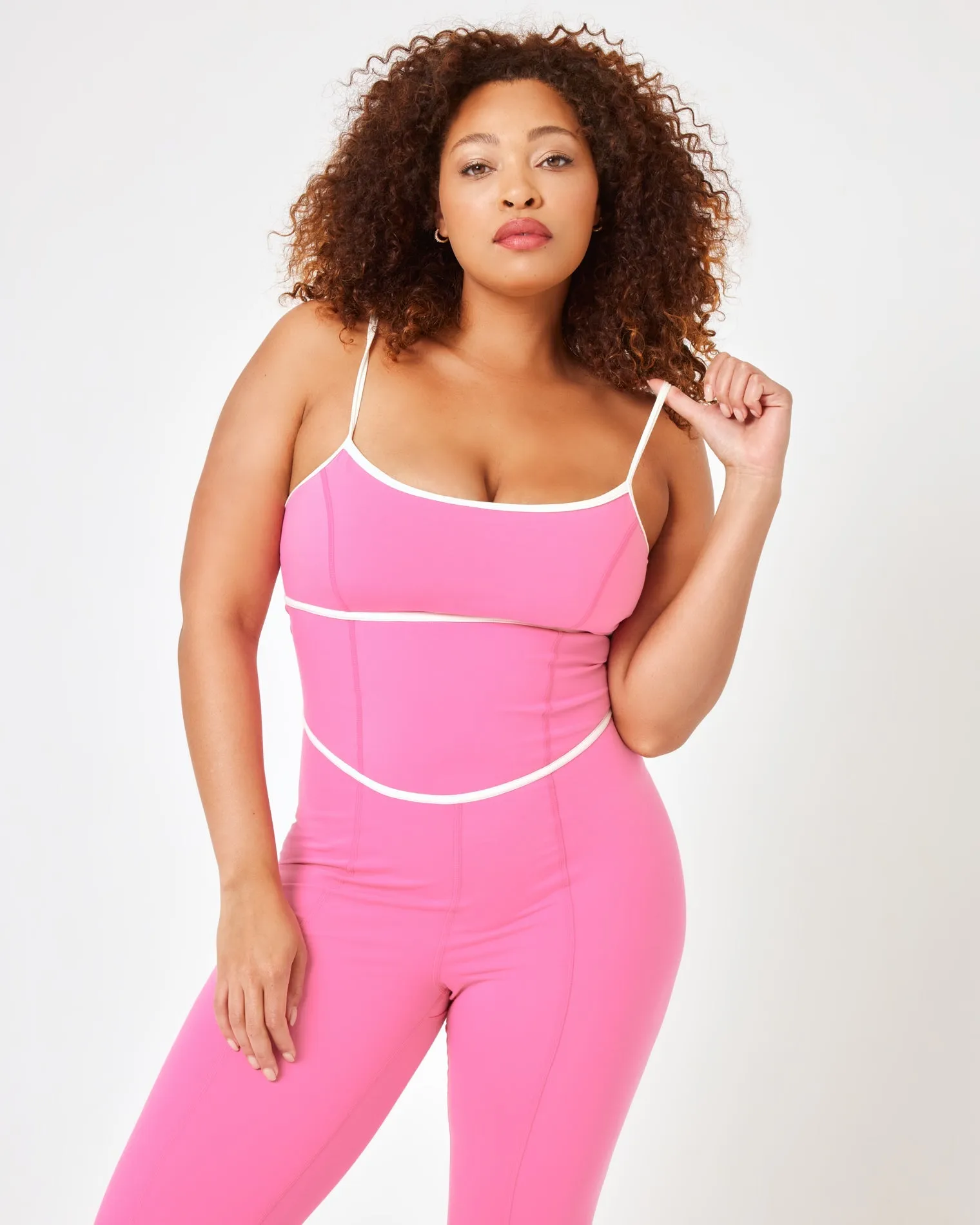 LSPACE - ACE JUMPSUIT TAFFY CREAM