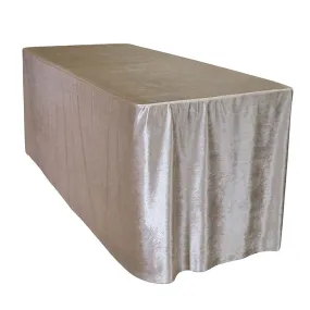 Lush Velvet Banquet Fitted Tablecloths - Hospitality Line