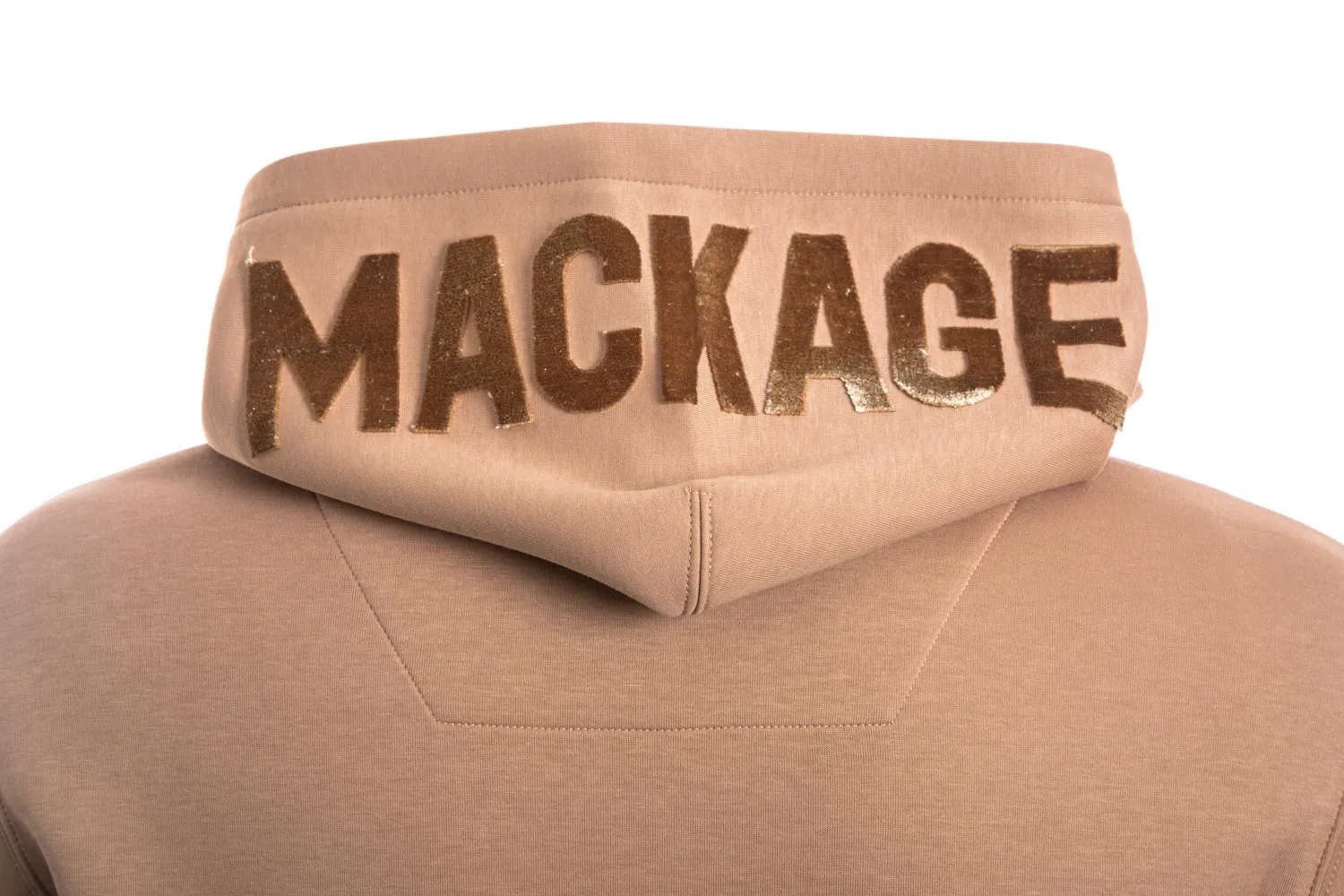 Mackage Krys-R Hooded Sweatshirt in Camel