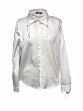 Marie knot collar shirt