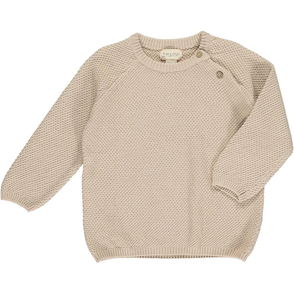 Me & Henry Roan Sweater - Cream