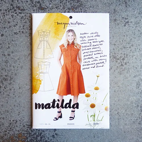 Megan Nielsen Patterns : Matilda Shirtdress