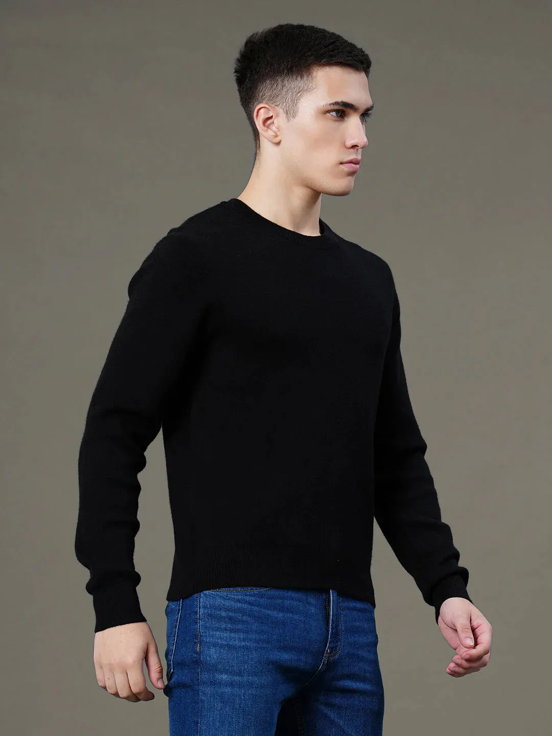 Mens Dark Sweater