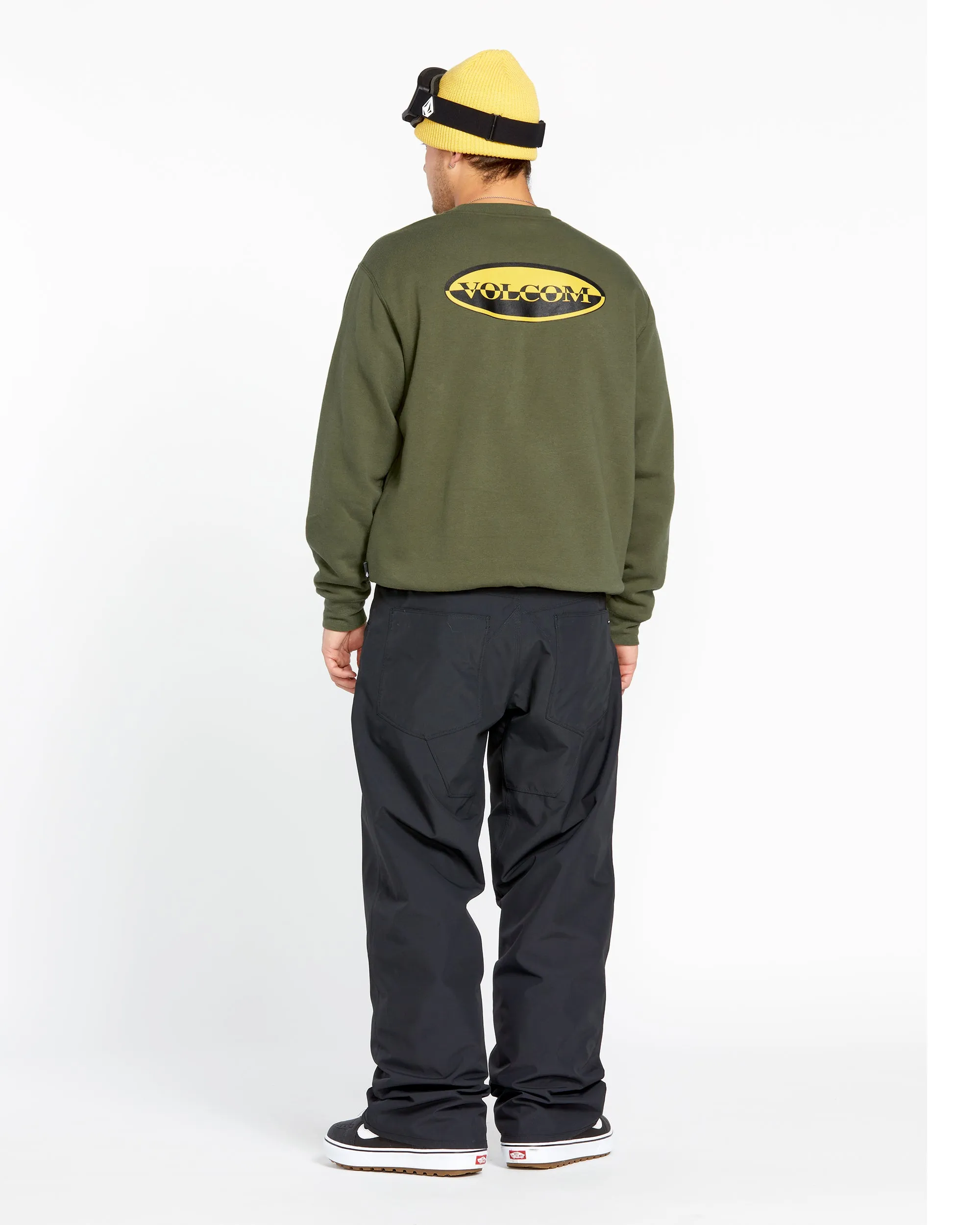 Mens Essential Crew Fleece - Ivy