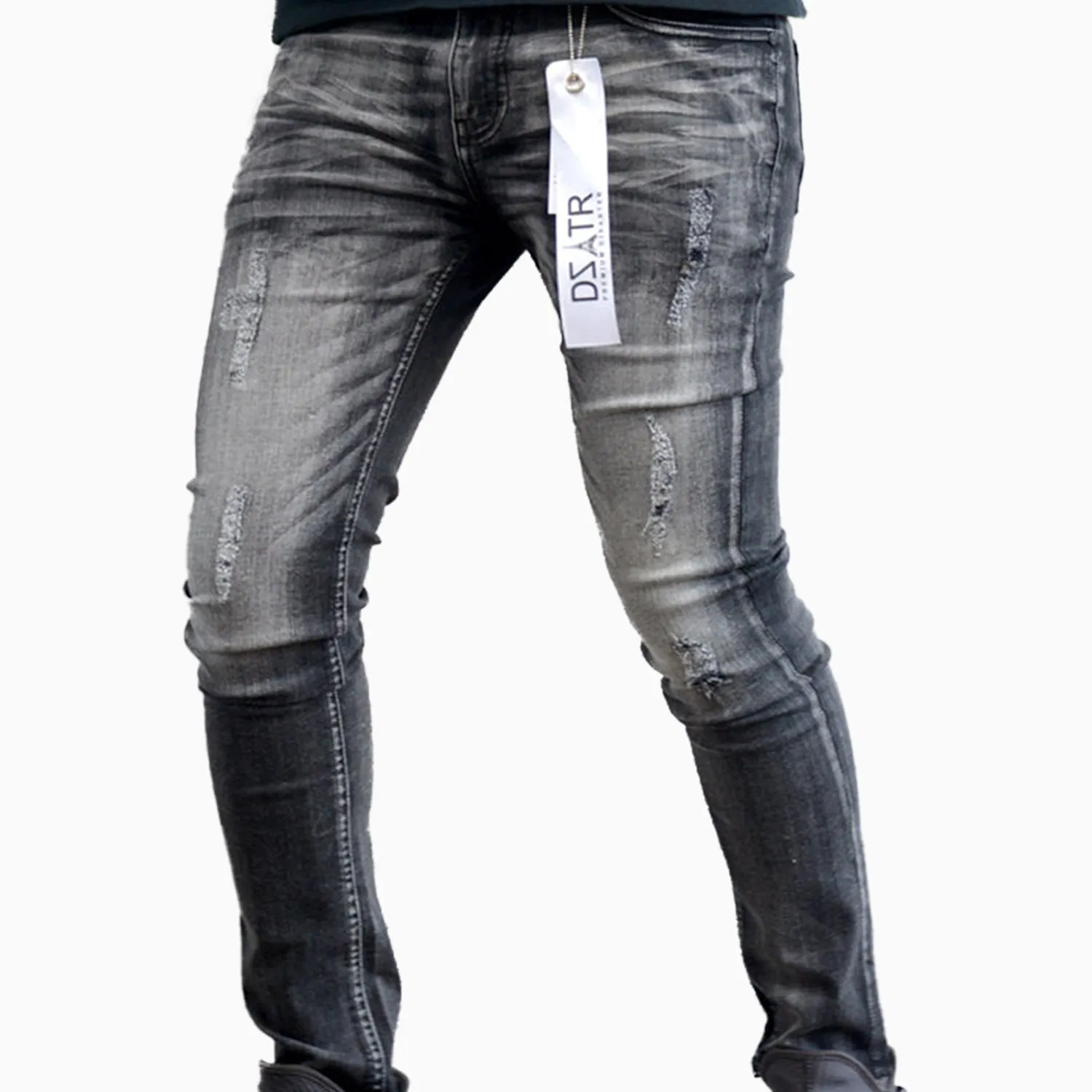 Men's Heavy Denim Whisker Jeans Pant