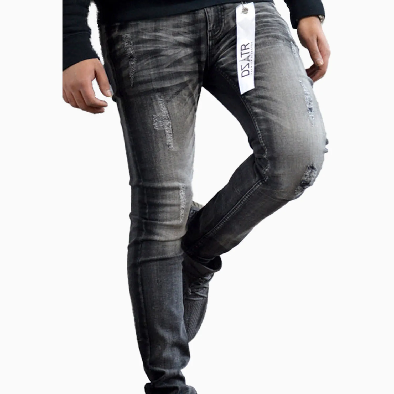 Men's Heavy Denim Whisker Jeans Pant