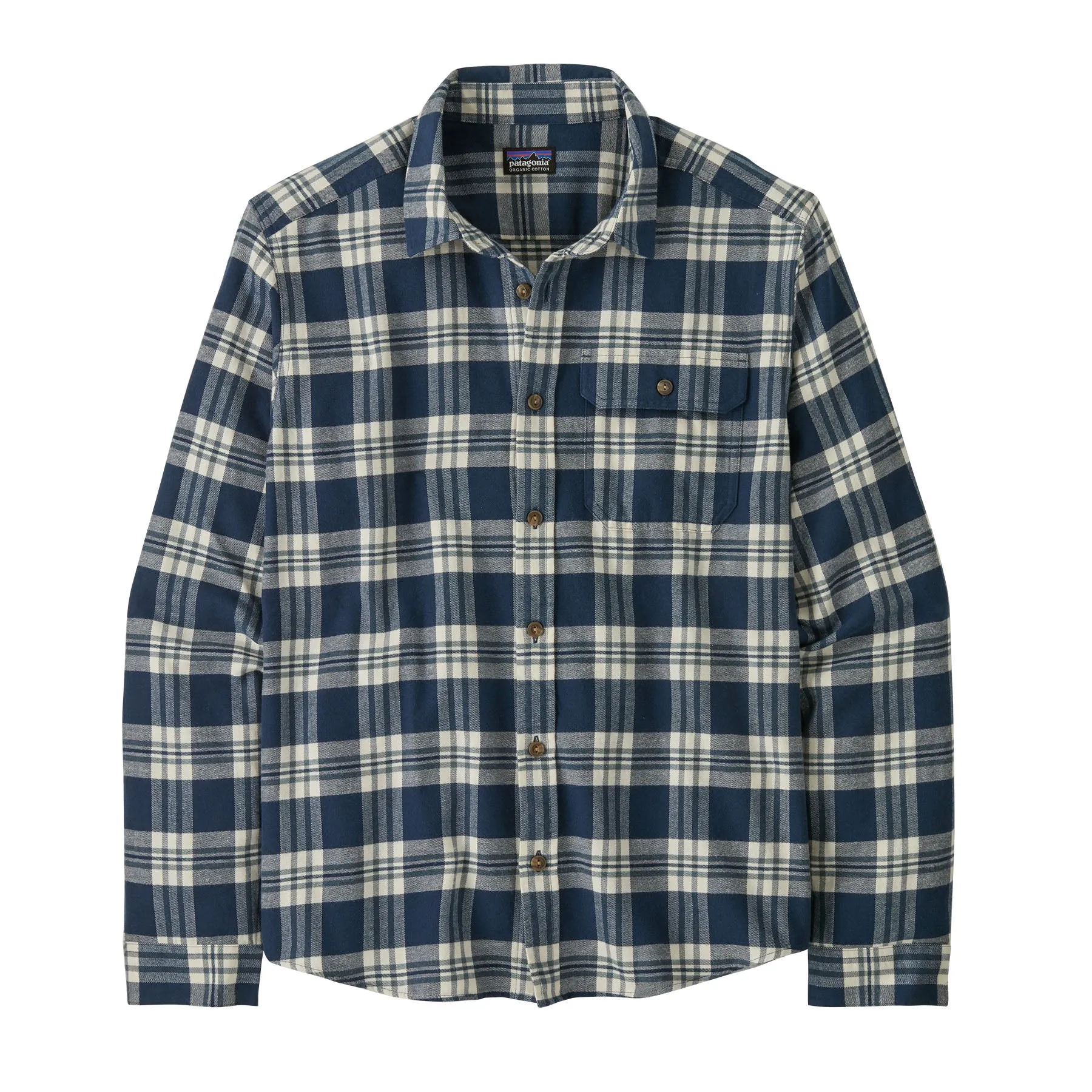 Men's Long-Sleeved Lightweight Fjord Flannel Shirt