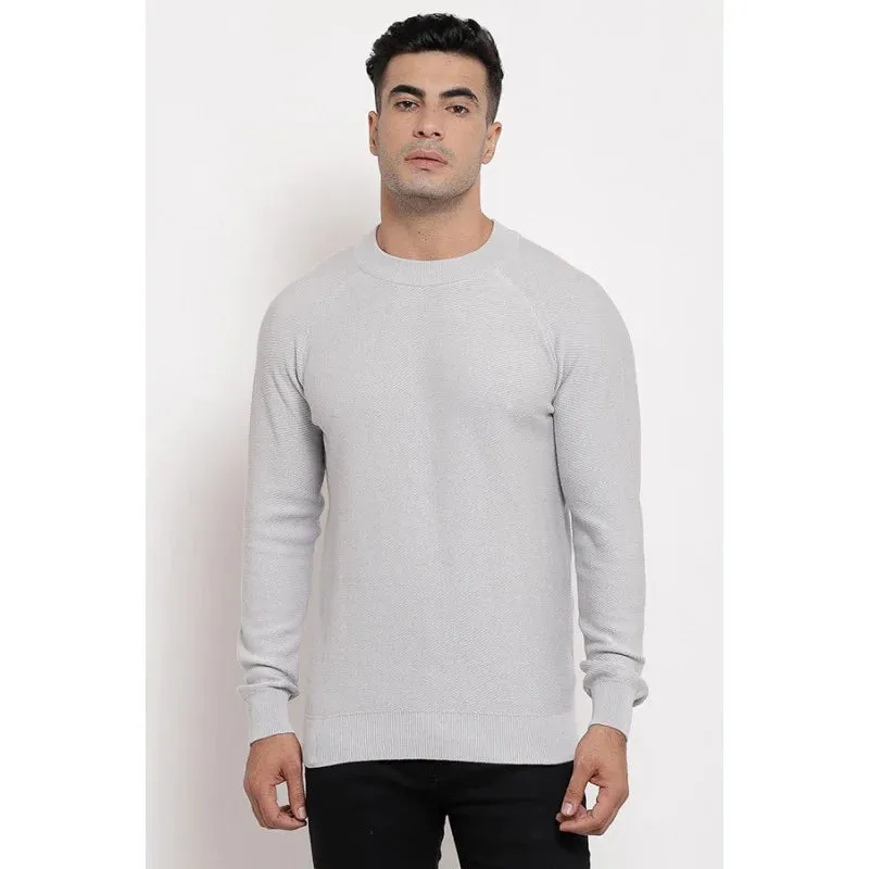 Mens White Sweater