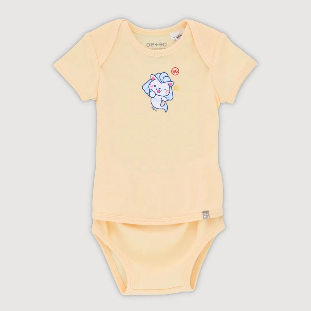 Merli Baby Easyeo Romper (Beige)