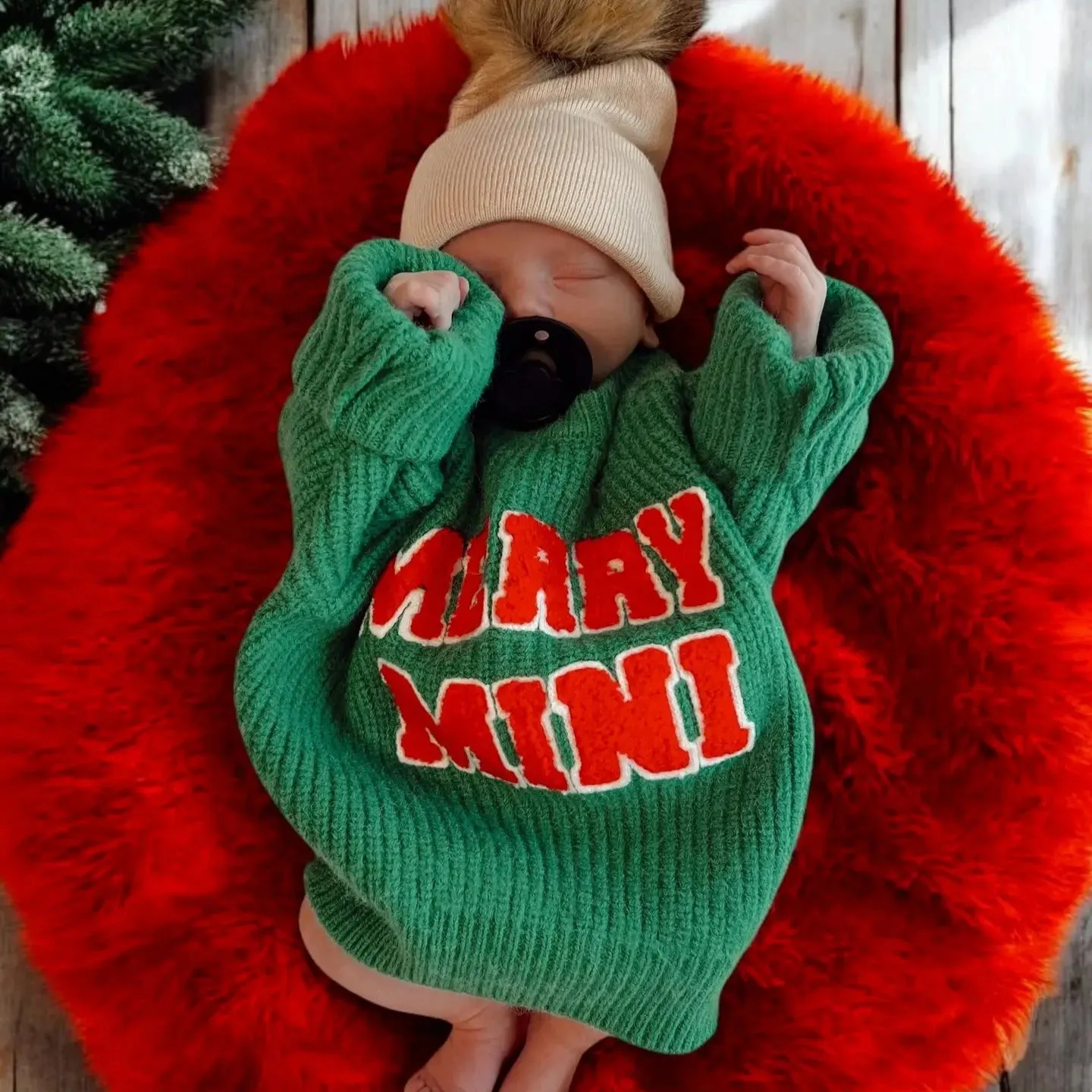 Merry Mini Knit Sweater