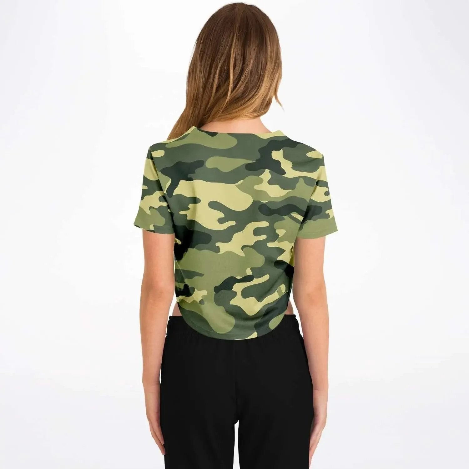 Misha Army Lady Crop Shirt