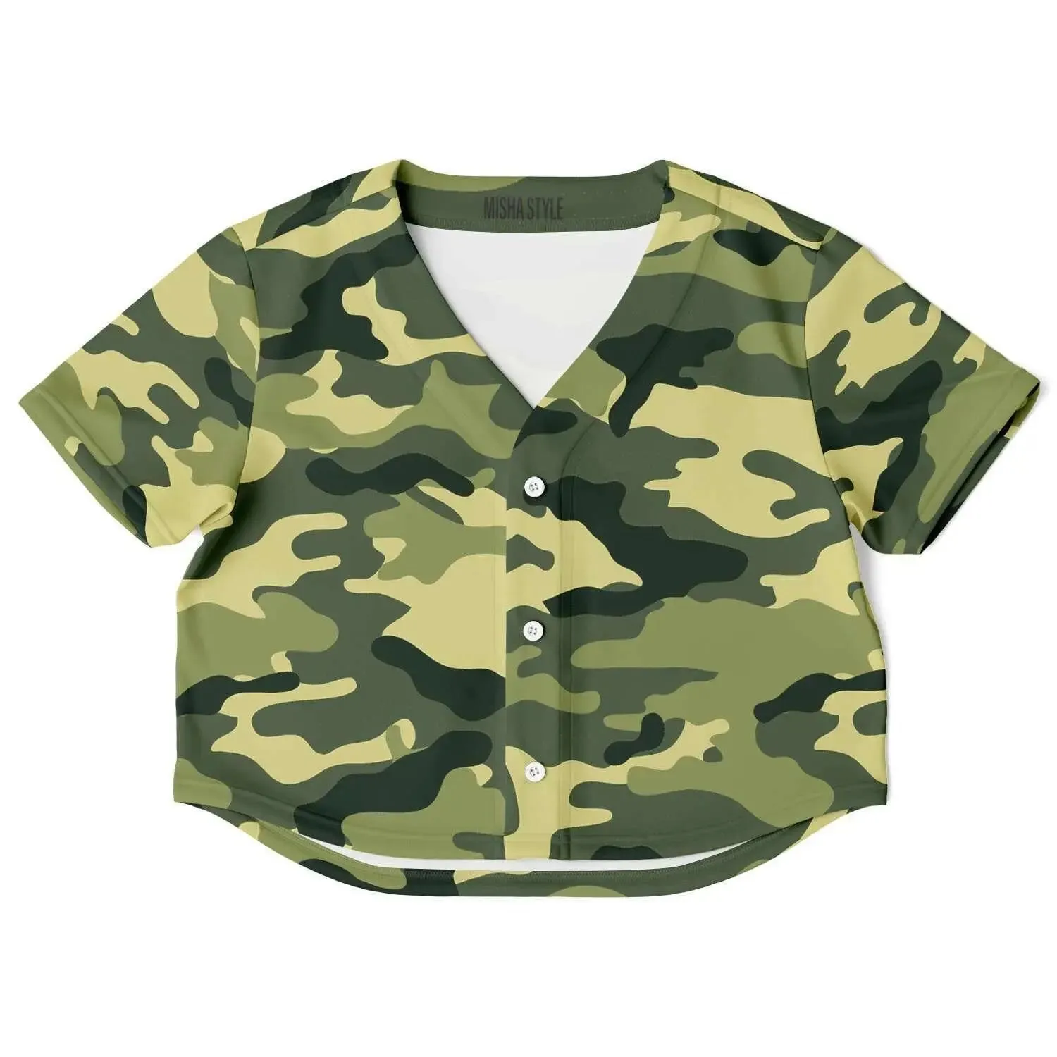 Misha Army Lady Crop Shirt