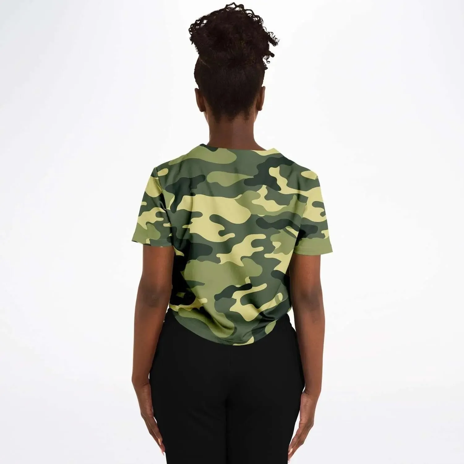 Misha Army Lady Crop Shirt