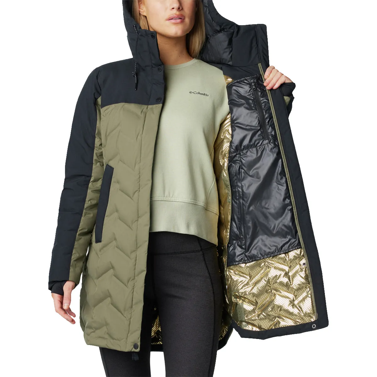 Mountain Croo™ III Mid Down Jacket - Stone Green