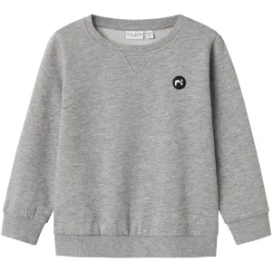 Name It Grey Melange Vimo Sweatshirt Noos