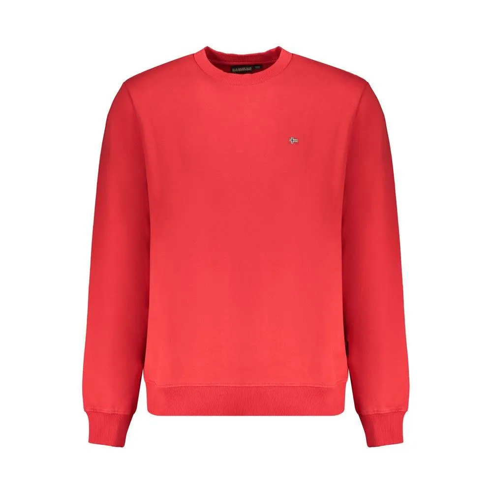 Napapijri Red Cotton Sweater