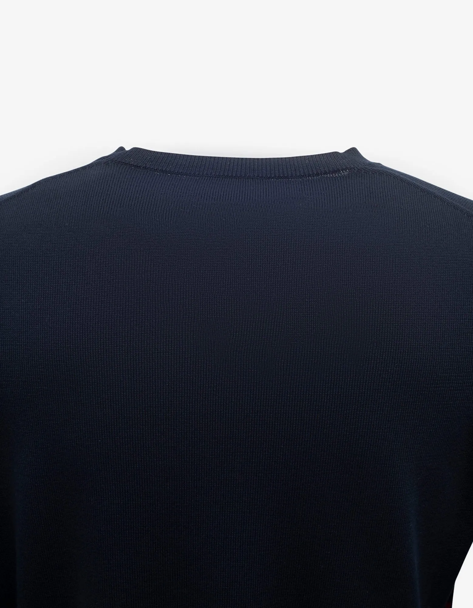 Navy Blue Logo Graphic Sweater