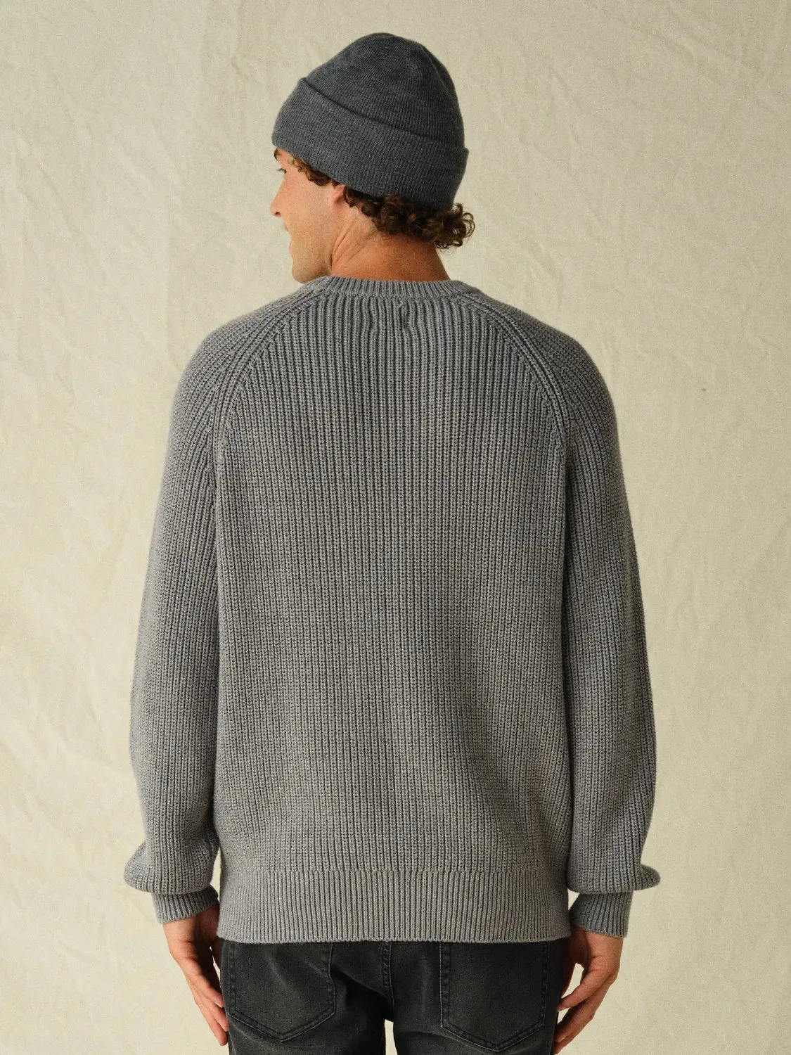 Neptune Sweater | Charcoal Heather Grey