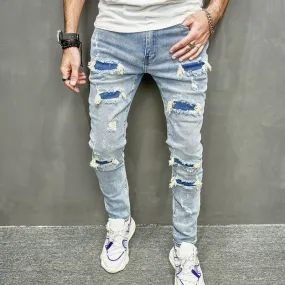 NEW Men's Distressed Skinny Jeans