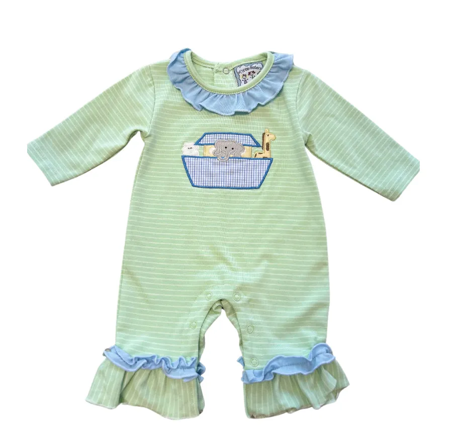 Noah’s Ark Girl Romper