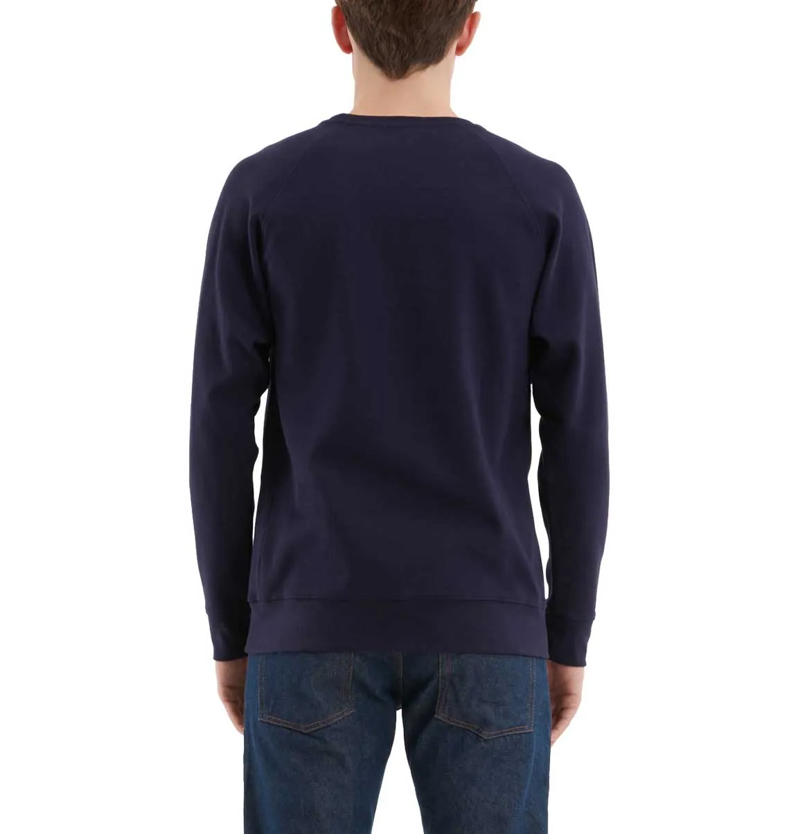 Norse Projects Vorm Summer Interlock Sweatshirt - Dark Navy