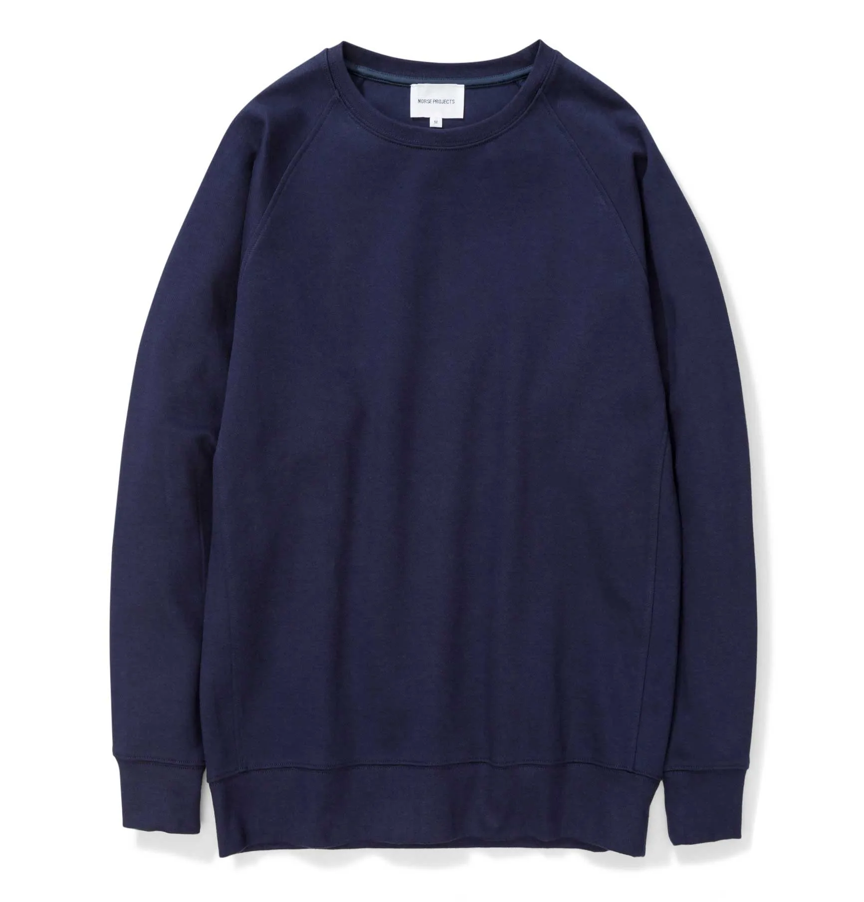 Norse Projects Vorm Summer Interlock Sweatshirt - Dark Navy