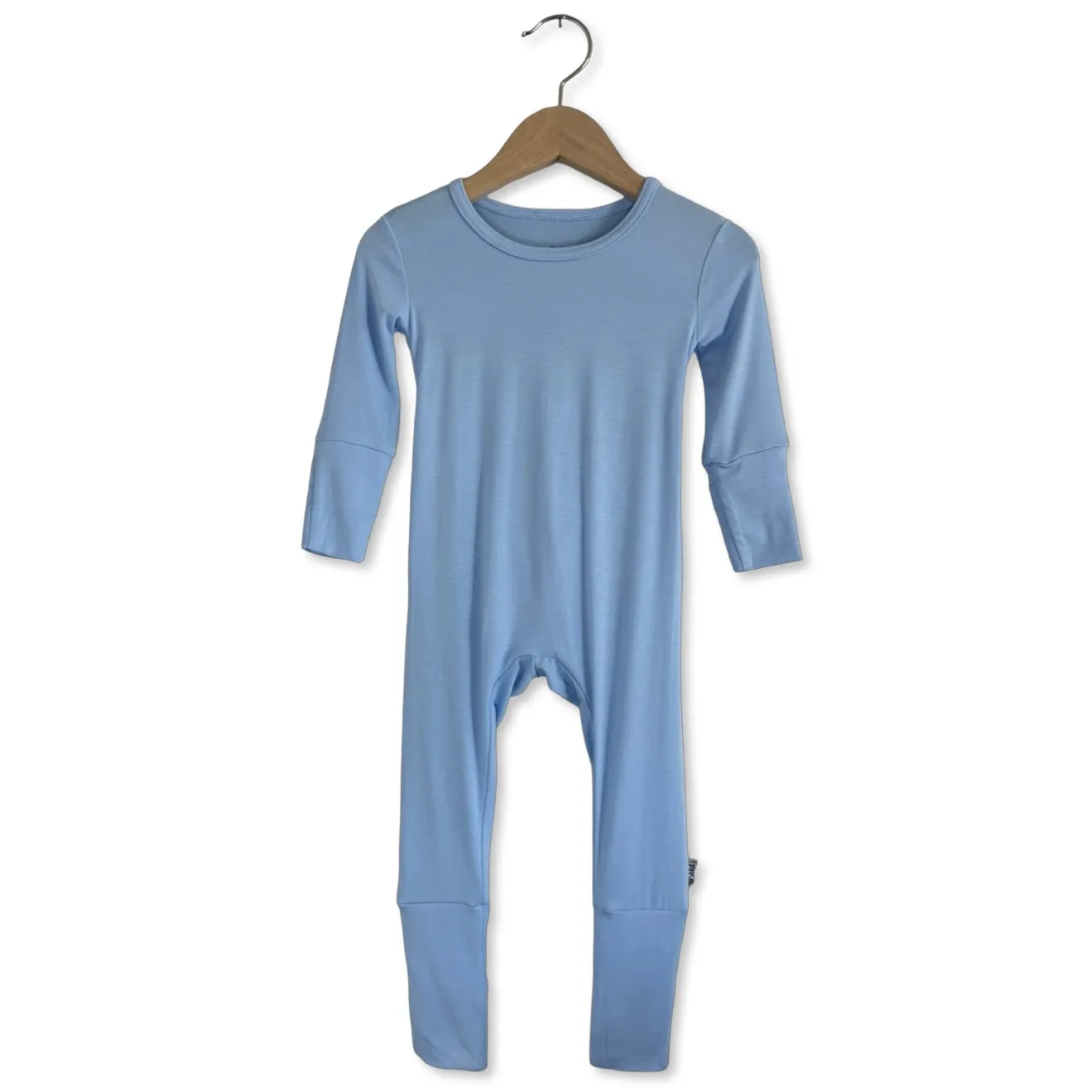 Not a Cloud In The Sky Mini Ribbed Day to Night Romper