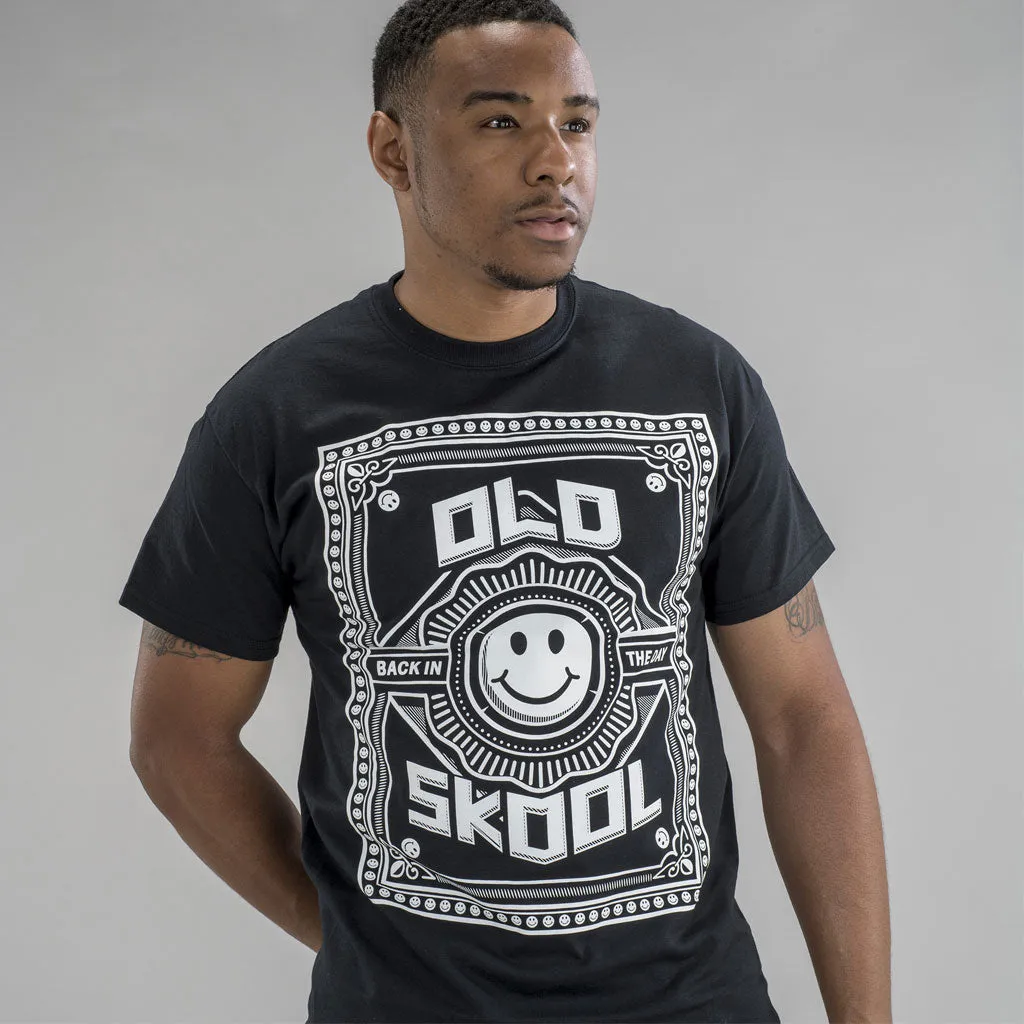 Old Skool Back in the Day Black T-Shirt