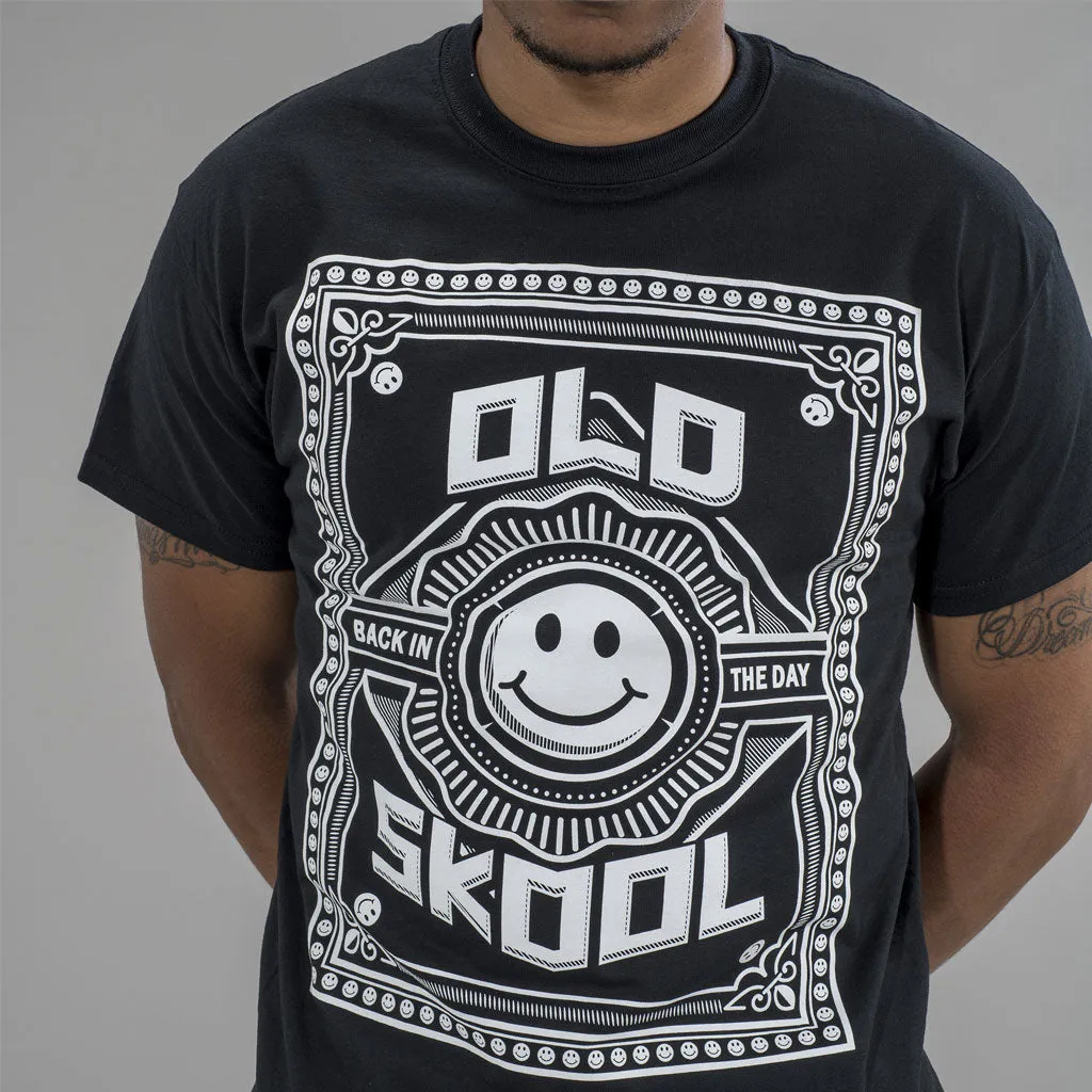 Old Skool Back in the Day Black T-Shirt