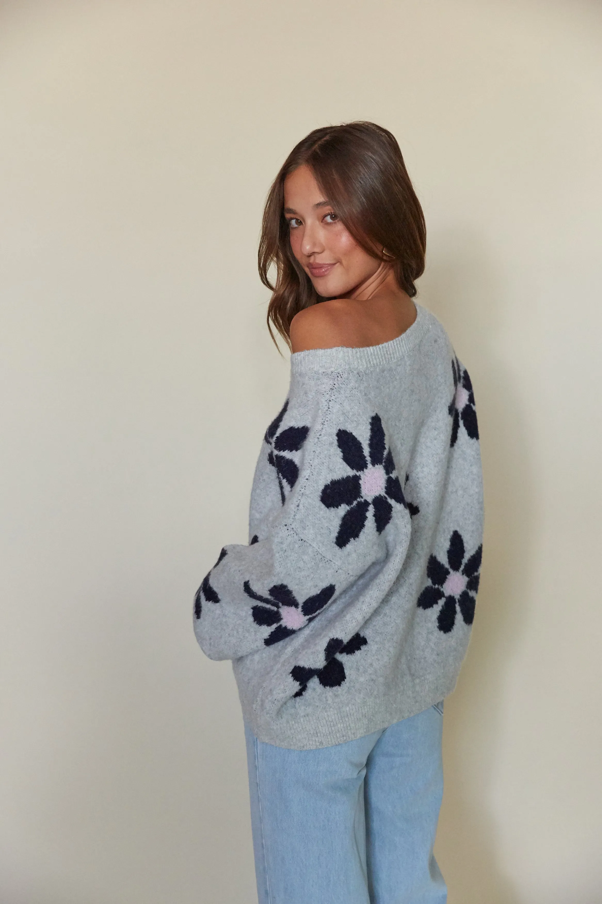 Olivia Floral Sweater