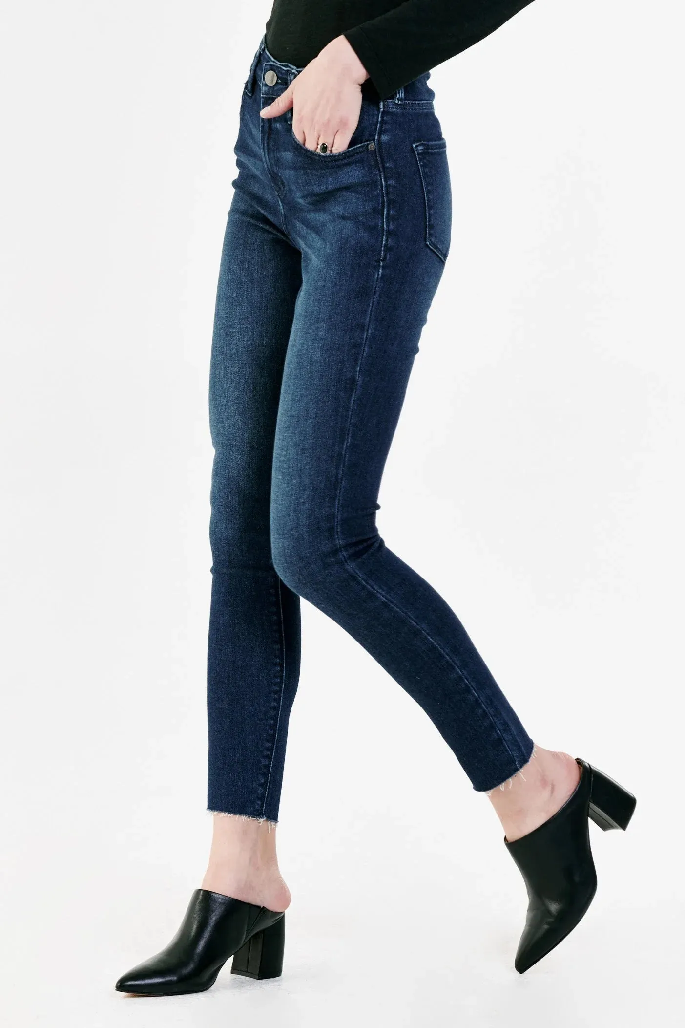 Olivia Super High Rise Ankle Skinny - West Point [Dear John Denim]