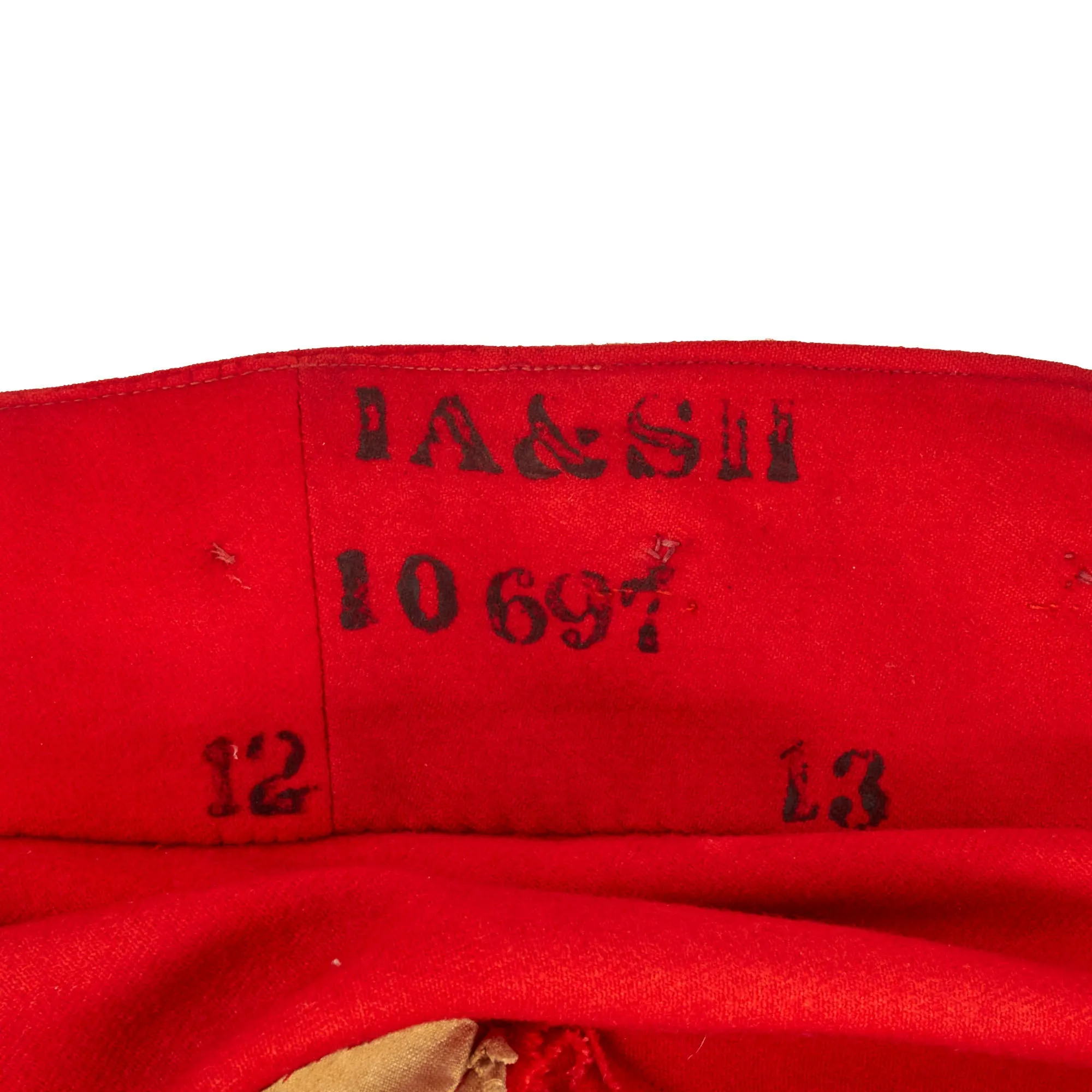 Original British Pre-WWI Era Argyll and Sutherland Highlanders (Princess Louise's) Scarlet Tunic