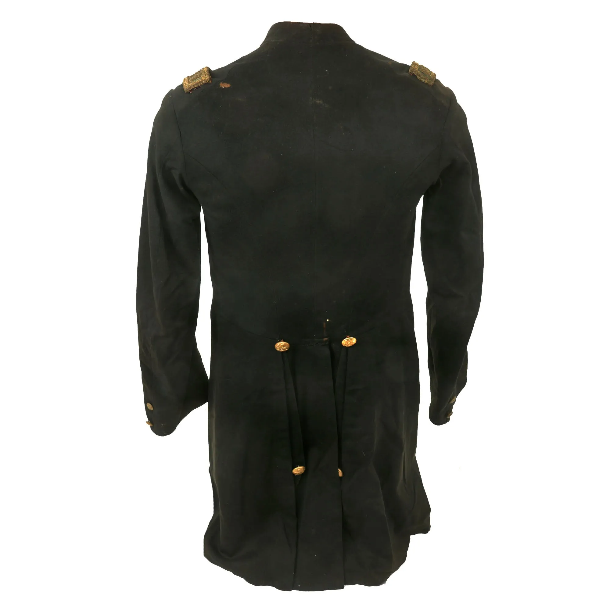 Original U.S. Civil War Rare Infantry Captain Officer’s Single Breasted Frock Coat with Shoulder Boards Named to Medal of Honor Recipient Henry H. Bingham, 140th Pennsylvania Infantry