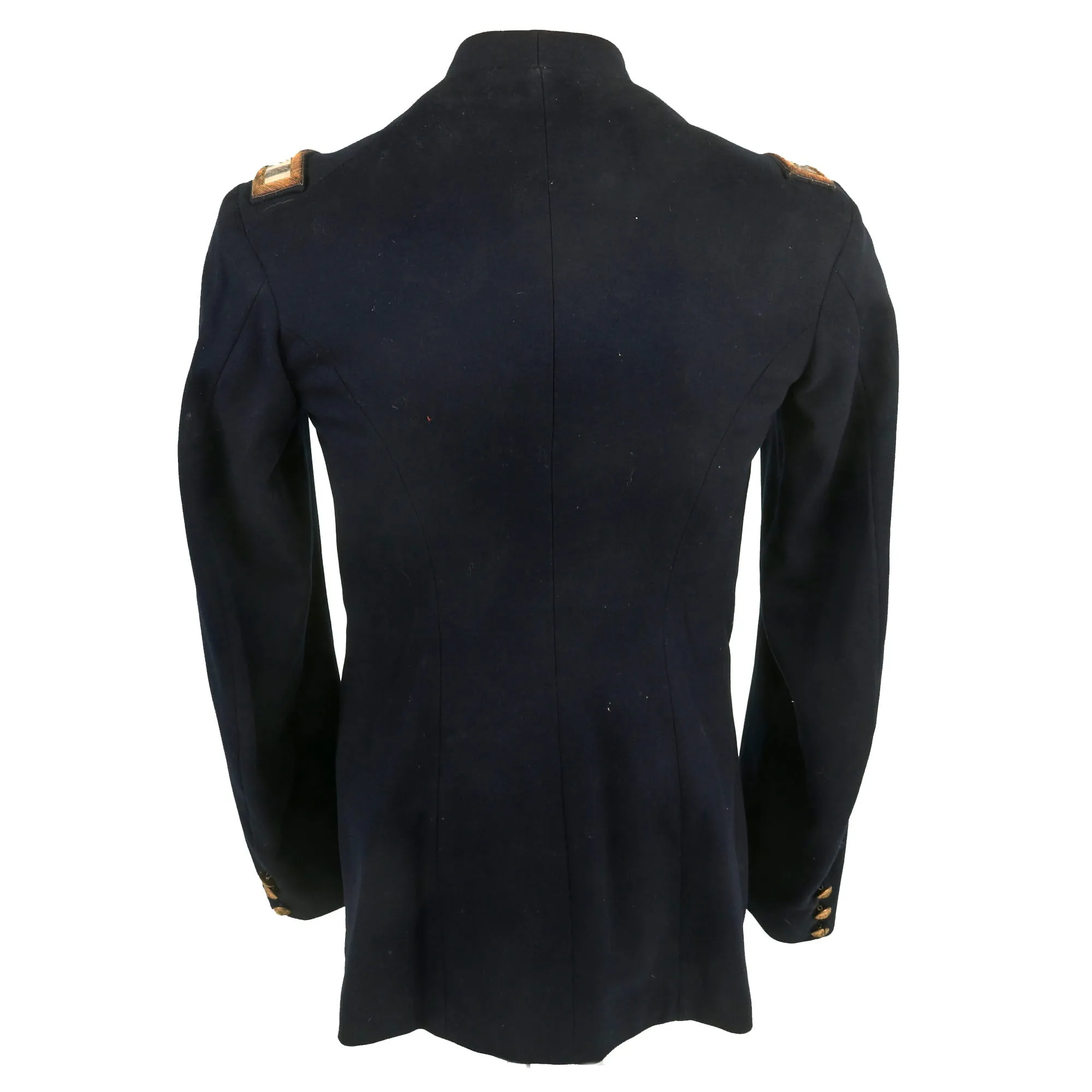 Original U.S. Spanish-American War 12th Infantry Captain Robert Kennon Evans Officer’s Blue Wool Service Coat - Battle of San Juan Hill